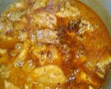 A picture of step 6 of Badami chicken qorma.