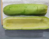 Foto del paso 4 de la receta: Calabacines rellenos de atún🥒