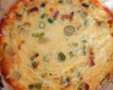 Foto do passo 5 de Quiche de alho poró e calabresa