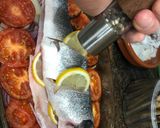 Foto del paso 4 de la receta Lubina al horno con verduras