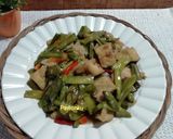 Foto langkah ke 5 dari resep 877.Tumis Genjer Tahu Tauco.