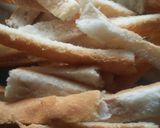 A picture of step 2 of Beetroot Bread Sticks Upma.