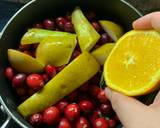 Cranberry SauceWith ginger, pear & spices recipe step 1 photo