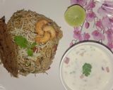 A picture of step 8 of Pudina Rice.