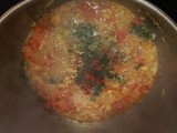 Espaguetis con chirlas
