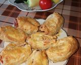 Kolbászos csónak recept fázis 8 fotója