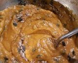 A picture of step 1 of Pumpkin and spelt muffins (sugarless and butterless).