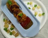 A picture of step 6 of Yummy Yam Tikki.