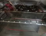 A picture of step 5 of Oreo brownies.