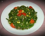 Foto langkah ke 7 dari resep TUMIS Kacang Panjang - Jagung Pipil (kajang japil).