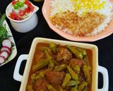 عکس مرحله 4 از دستور خورش بامیه