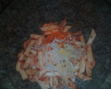 Foto del paso 2 de la receta: Ensalada de pasta con calabacín y naranja