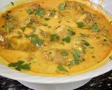 A picture of step 5 of Kadhi Pakoda.