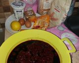 Meggyes-pudingos pite recept fázis 1 fotója