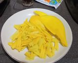 Foto langkah ke 1 dari resep Mangga serut nutrijel gula merah.