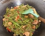 Foto langkah ke 2 dari resep Tauco kacang panjang.