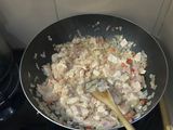 Pollo de mostaza y miel con arroz de calabaza