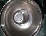 A picture of step 3 of Sabudana minty flavour samosa.