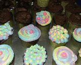 Foto langkah ke 7 dari resep Cup Cake Brownies.