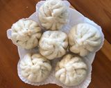 Hình bước làm 7 của món Bánh bao nhân chay