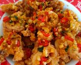 Foto langkah ke 4 dari resep Cumi goreng tepung cabe garam chinese food.
