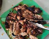 Gambar langkah 1 resipi Nasi goreng ikan sardin.