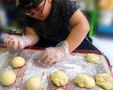 Hình bước làm 11 của món Bánh mì phô mai chảy (công thức không nhồi bột)