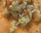 Foto del paso 1 de la receta: Tortilla de patatas con jamón y queso (con tortillas de maíz)