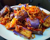 Foto langkah ke 4 dari resep Balado Terong Teri.