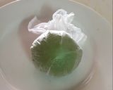 Hình bước làm 11 của món Mochi trà xanh nhân kem