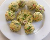 A picture of step 4 of 10 minutes snack--Aromatic flavorful tasty cauliflower methu vadai.