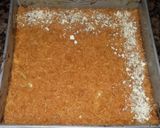 A picture of step 4 of Kunafa sweet.