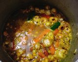 A picture of step 4 of Corn Pulao.