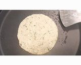 A picture of step 3 of Bajra Thepla.