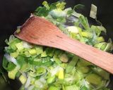 A picture of step 1 of Leek & Potato Pie.