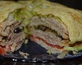 Foto del paso 11 de la receta: Torre de Panqueques de Avena Casero con Atún y Berenjena (Sin Harina)