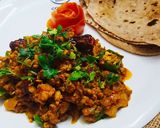 A picture of step 14 of Food street SpicyTawa qeema.
