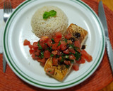 Foto del paso 5 de la receta: Salmón con bruschetta