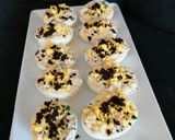 Foto del paso 15 de la receta: Huevos rellenos vegetarianos