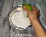 Foto langkah ke 2 dari resep Mochi isi kacang.