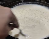 A picture of step 4 of Saboodana custard.