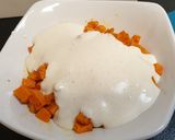 Majonézes édesburgonya saláta recept fázis 2 fotója
