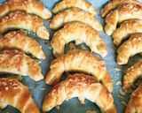 Sajtos kifli 🥖🥐🧀kelesztés nélkül ☕🫖 recept fázis 6 fotója