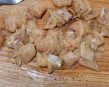 Foto del paso 2 de la receta: Pasta con pollo y chícharos