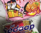 Foto langkah ke 1 dari resep Mie samyang ngga terlalu pedes.