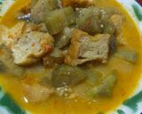 Foto langkah ke 4 dari resep Tahu terong santan pedas.