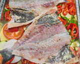Foto del paso 5 de la receta: Doradas al horno con patatas y verduras