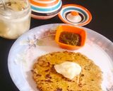 A picture of step 15 of Jowar paratha 😋 (sorghum millet paratha).