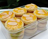 Foto langkah ke 7 dari resep Crunchy Almond Cookies 😋.