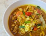 Foto langkah ke 5 dari resep Tongseng Ayam Bumbu Kemiri.